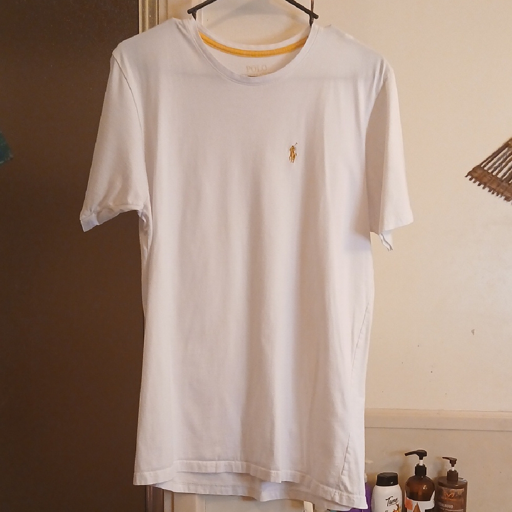 Polo by Ralph Lauren Classic‎ White Tee. Mens Sz.M